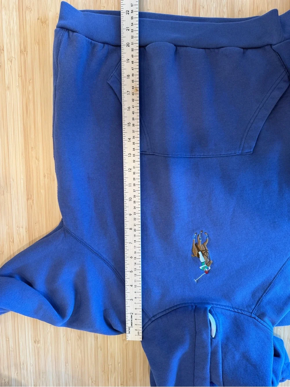 Polo Ralph Lauren Sweatshirt Hoodie Kids Med Blue Big Pony Luxury Preppy Boys